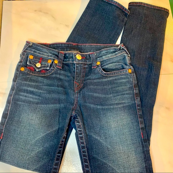 True Religion Other - True religion Julie kid skinny jeans dark wash 14